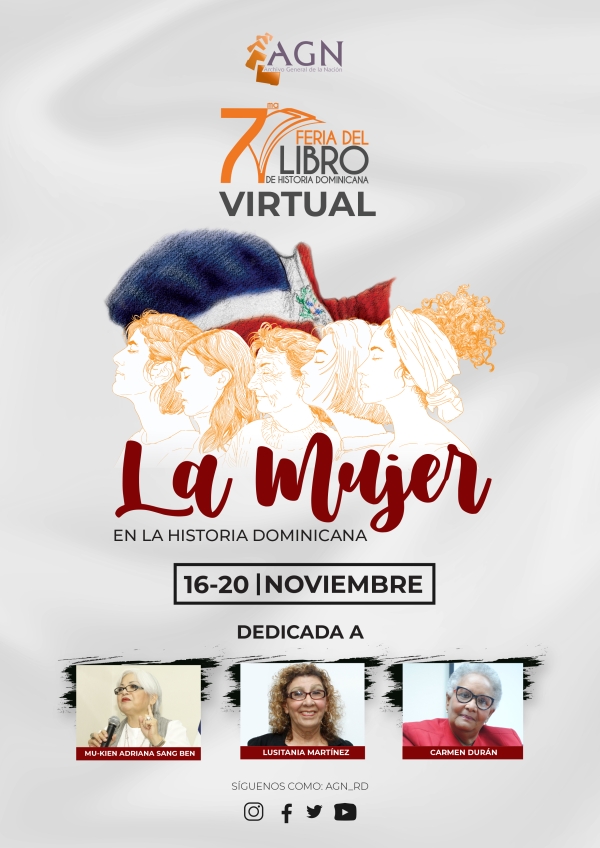 Concluyó primera edición virtual de la VII Feria del Libro de Historia Dominicana